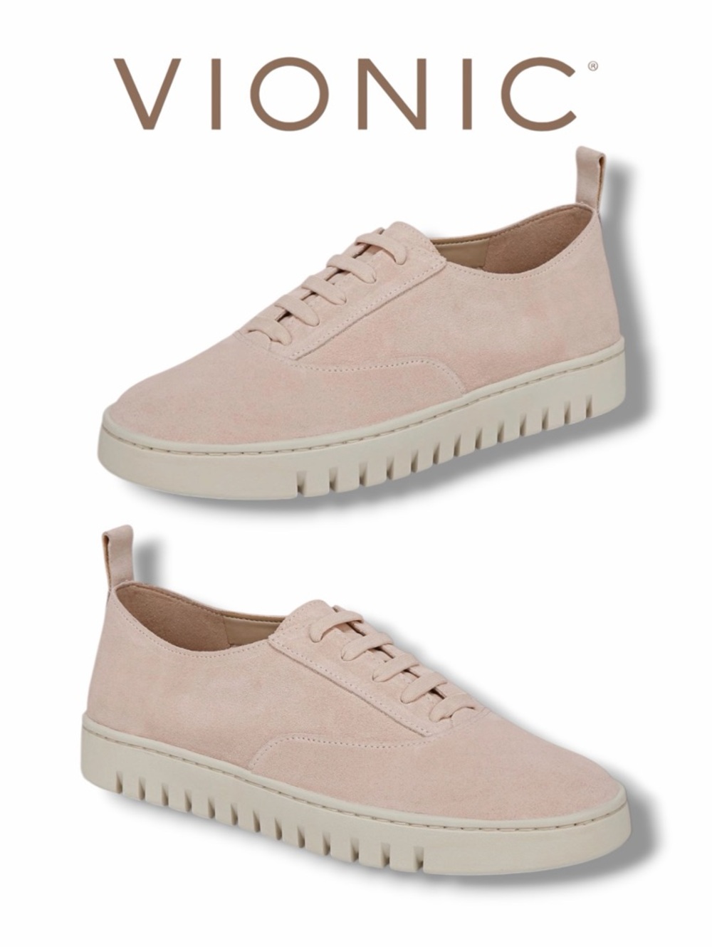 Vionic Women's Uptown Juniper Low Top Sneakers in the Size 9.5 in Cameors Suede
